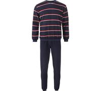 REDBEST Frottee Herren-Schlafanzug 52 marine