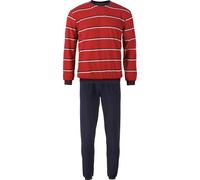 REDBEST Frottee Herren-Schlafanzug 58 rot