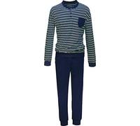 REDBEST Single-Jersey Herren-Schlafanzug blau 58