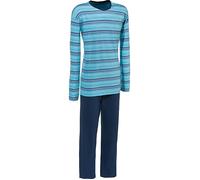 REDBEST Single-Jersey Herren-Schlafanzug 48 türkis