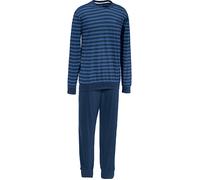 REDBEST Single-Jersey Herren-Schlafanzug 50 blau