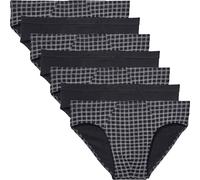 REDBEST Single-Jersey Herren-Slip im 7er-Pack 7 schwarz