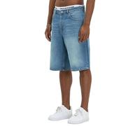 Redbridge Baggy Jeans Shorts Herren - Denim Shorts weit im 90s Used Look, Lässige Bermuda Shorts aus Baumwolle, Oversized Streetwear Sommer