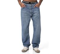 Redbridge Baggy-Jeans - Weite Denim-Hose im 90er-Jahre-Look - Lässige Jeans für Freizeit und Streetwear Blau W32-L34