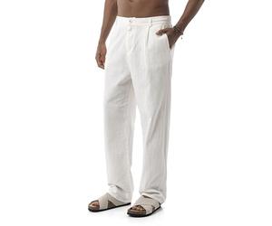 Redbridge by Spruce -Sommerhose mit Bundfalten - leichte Stoffhose mit Knopfverschluss, gerade Passform