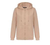 Redbridge Damen Premium Basic Kapuzenjacke Sweatjacke für Alltag und Freizeit Beige XXL