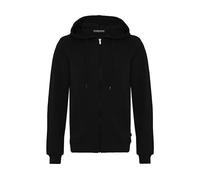 Redbridge Damen Premium Basic Kapuzenjacke Sweatjacke für Alltag und Freizeit Schwarz XXL