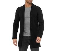 Redbridge Herren Cardigan Kurzmantel Long-Cut - Übergangsjacke Herren Elegant, Sweat-Sakko mit Schalkragen, Langarm, Offener Blazer-Stil