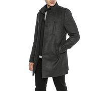 Redbridge Herren Mantel Winterjacke elegante Jacke Slim-Fit Transformable Grau XXL