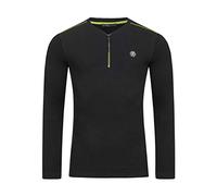 Redbridge Herren Pullover Longsleeve Sweatshirt Slim Fit Neon Schwarz S