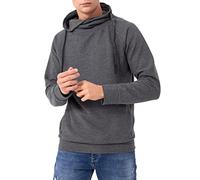 Redbridge Herren Pullover Sweatshirt Schalkragen Hoher Kragen Anthracite L