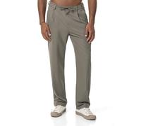 Redbridge Herren Stoffhose Freizeithose Einfarbig Hose mit Kordelzug
