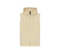 Redbridge Herren Tank-Top T-Shirt mit Reißverschluss Hoodie Ärmellos S Beige