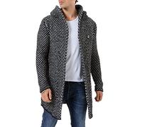 Redbridge Mantel Herren Cardigan Lange Strick-Jacke