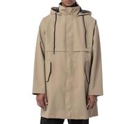 Redbridge Moderner Unisex Parka mit Kapuze und durchdachten Details Regenjacke für jede Jahreszeit Beige S