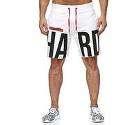 Redbridge Premium Shorts Trainingshose kurz Jogginghose Sporthose Weiß XXL