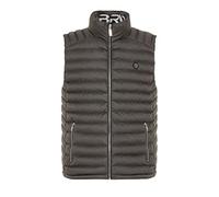 Redbridge Steppweste mit Reißverschluss Weste mit Stehkragen Anthrazit S