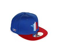 Redbridge Unisex Snapback Caps Kappe Baseball-Cap Mütze Bestickt Länder Frankreich - Blau