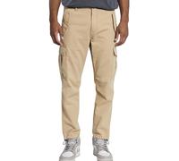 REDEFINED REBEL Jolan Herren Cargo-Hose im Utility-Look Anti Fit Baumwoll-Hose Ankle-Stil mit Tunnelzug am Beinende 226027 Beige S
