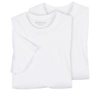 Redfield 2er Pack XXL O-Hals Weiß 8XL/38/
