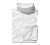 Redfield Rollkragen-Langarmshirt Roy weiß Übergröße
