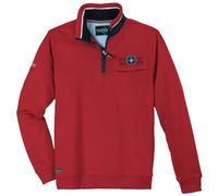 Redfield Sweat-Troyer XXL Brusttasche maritim rot, Größe:7XL