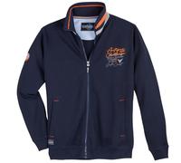 Redfield Sweatjacke in großen Größen bis 10XL, blau, Größe:4XL