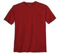 Redfield XXL Basic T-Shirt Jerry rot Brusttasche