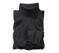 Redfield XXL Rollkragen-Langarmshirt anthrazit