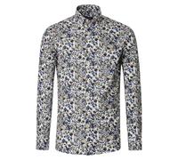 Redmond Modern Fit Hemd grün, Bedruckt