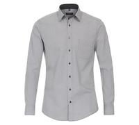 Redmond Businesshemd Druck Slim Fit 90 schwarz XL