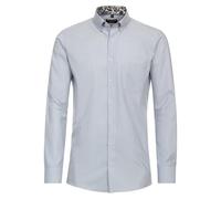 Redmond Hemd Modern Fit gestreift hellblau XXL