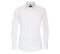 Redmond Businesshemd Uni Body Cut Weiß XXL