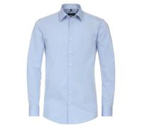 Redmond - Comfort Fit - Herren Langarm Hemd, Bügelfrei (140100), Größe:3XL, Farbe:Blau(10)