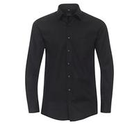 Redmond Businesshemd Uni Comfort Fit Schwarz XXL
