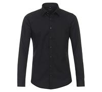 Redmond Businesshemd Uni Slim Fit 90 schwarz XXL
