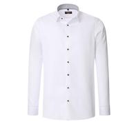 Redmond Businesshemd Uni Slim Fit Schneeweiß XS