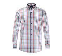 Redmond Casual Comfort Fit Hemd blau, Kariert
