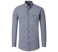 Redmond Casual Comfort Fit Hemd gelb, Bedruckt