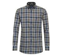 Redmond Freizeithemd kariert Comfort Fit Grün 3XL
