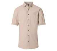 Redmond - Comfort Fit - Herren Freizeithemd Kurzarm (251055999), Größe:5XL, Farbe:Beige (200)