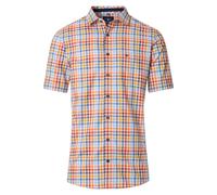 Redmond Casual Comfort Fit Hemd Kurzarm gelb