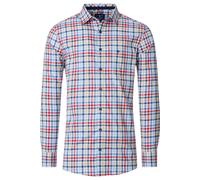 Redmond Freizeithemd kariert Comfort Fit Rot 4XL