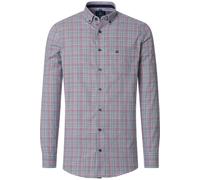 Redmond Casual Comfort Fit Hemd rot, Kariert