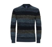 Redmond Casual Comfort Fit Pullover blau, Gestreift