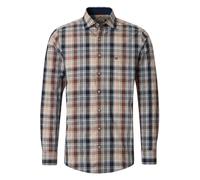 Redmond Casual Fit Hemd braun, Kariert