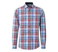 Redmond Casual Fit Hemd rot, Kariert