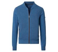 Redmond - Casual Fit - Herren Cardigan College Strickjacke (Art.Nr.: 627), Größe:M, Farbe:Blau (121)