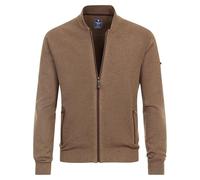 Redmond Cardigan Casual Fit Herren College-Strickjacke Uni Hellbraun XXL