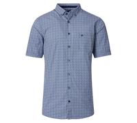 Redmond - Casual Fit - Herren Freizeithemd Kurzarm (251075999), Größe:XL, Farbe:Blau(19)